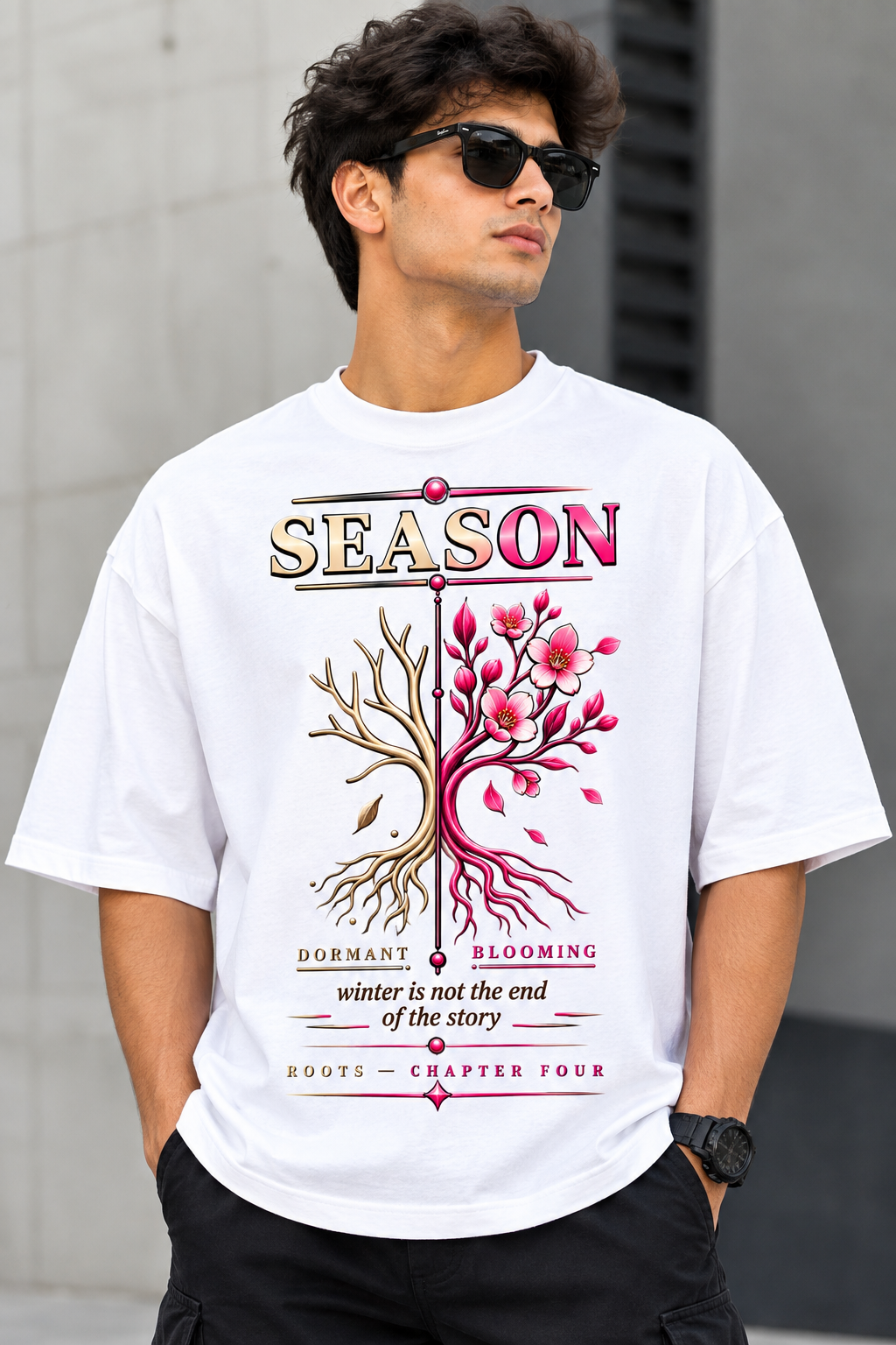 Root Series Unisex Oversized Standard T-Shirt