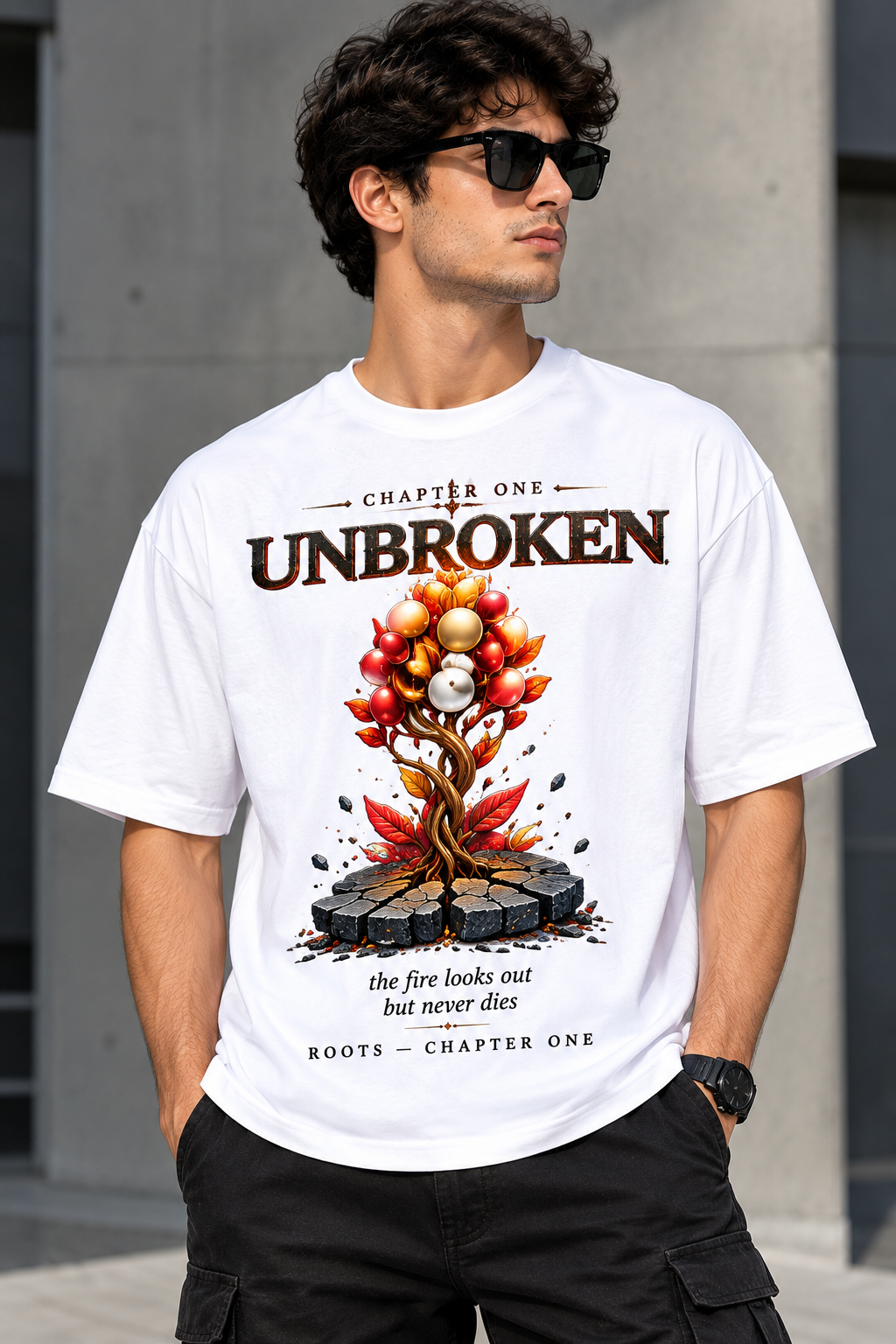 Root Series Unisex Oversized Standard T-Shirt